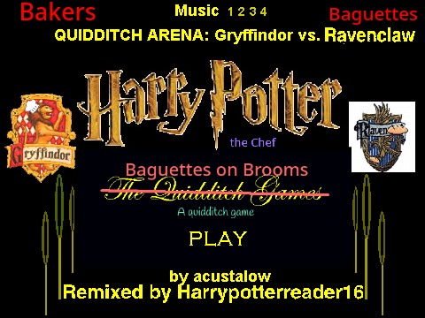 Baguettes on Brooms: A Quidditch Game #games