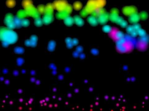 space particles