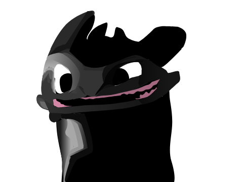 Toothless Vector art!