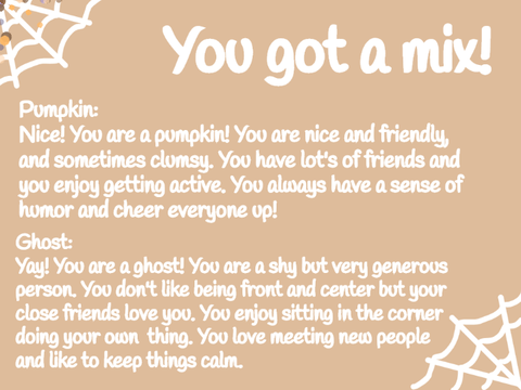 Halloween Personality Quiz! remix