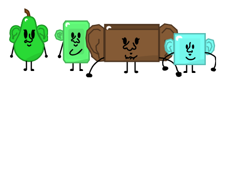 Peary, Emerald, Brownie, and Diamond Block for @EveEditor remix