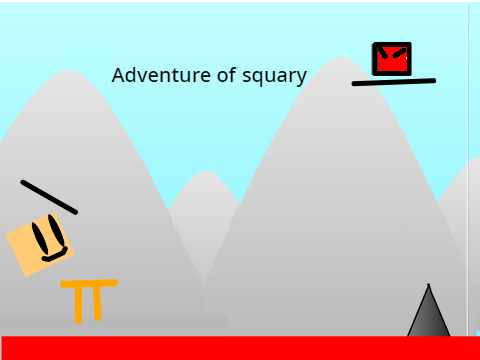 Adventure of Squary, a Platformer