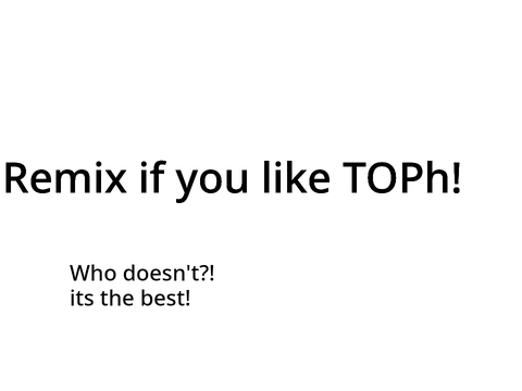 Remix if you like Toph! remix remix remix remix