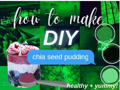 ✧ how to make DIY chia seed pudding ✧