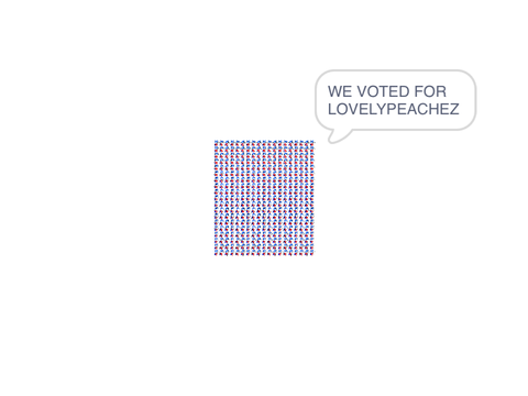 Please vote for me thank you