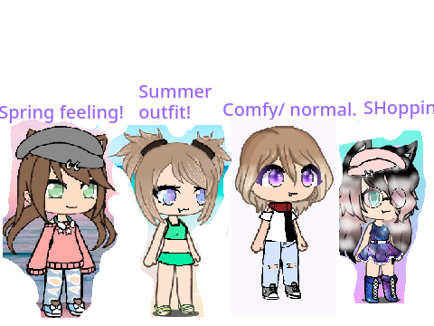 Gacha OC Looks!