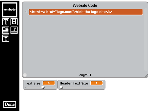 HTML / Website Creator V1