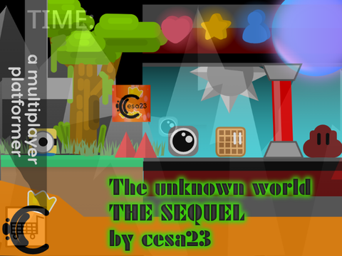 The unknown world, THE SEQUEL, multiplayer scrolling platformer #all #games #art #music #tuto… remix