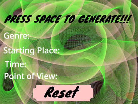 Fictional Writing Prompt Generator 