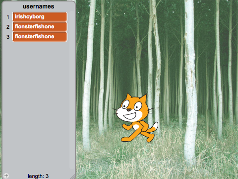 Test of cloud variables