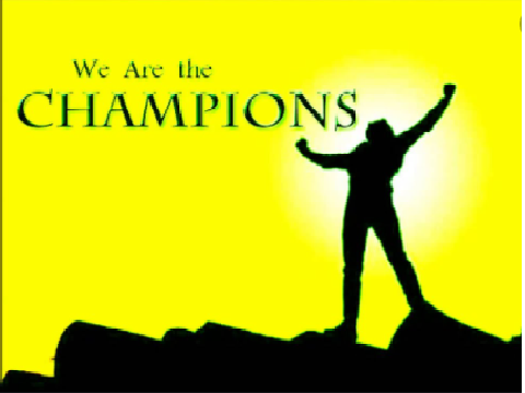 we are the champions