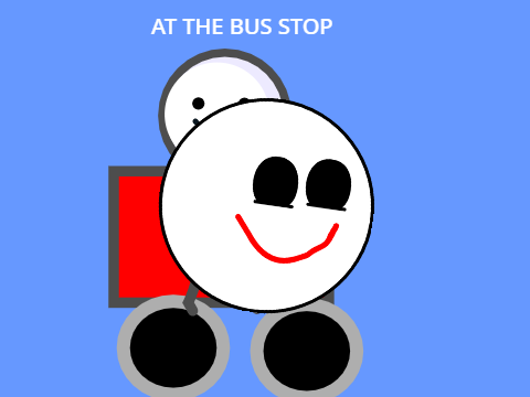 At The Bus Stop 123