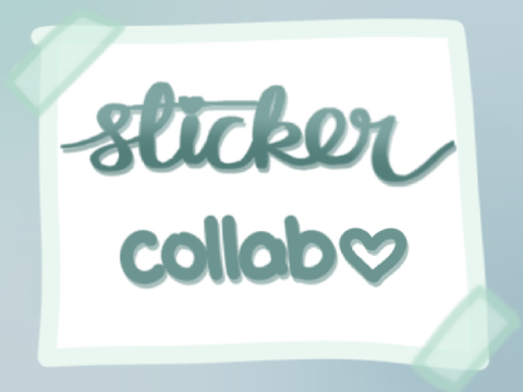 sticker collab ✧