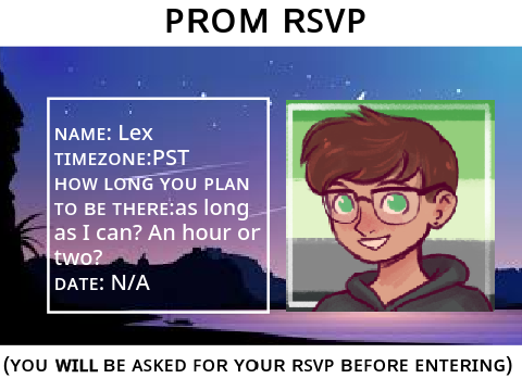 LGBTQ+ PROM RSVP CARD remix
