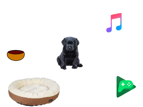 Online/virtual pet puppy yuppy