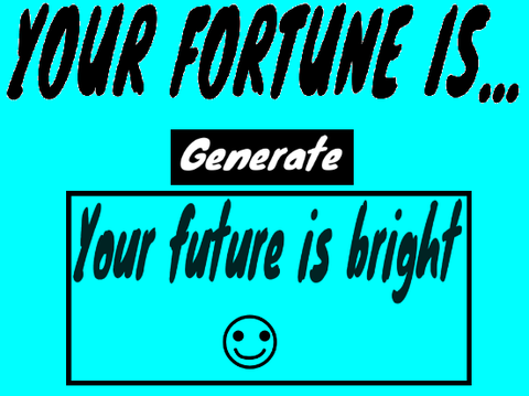 Random Fortune Generator