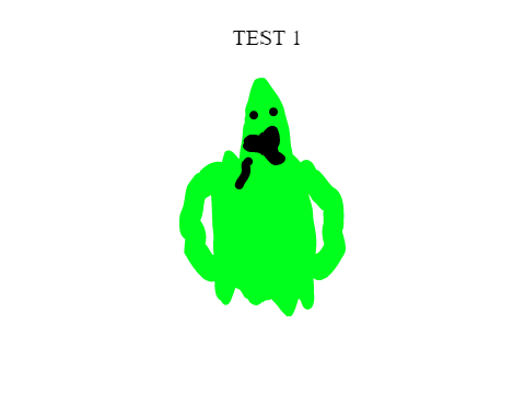 slime monster test