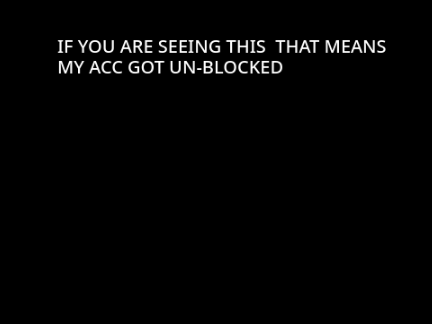 OML DID I GET MY ACC BACK?