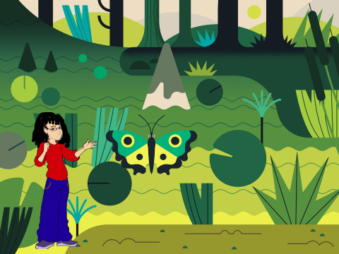 Camouflaging Butterflies!!!