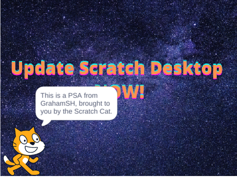PSA - UPDATE SCRATCH DESKTOP