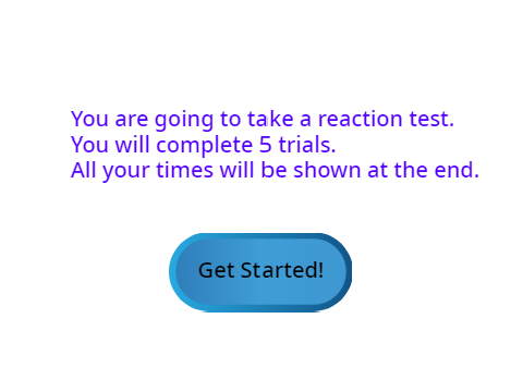 Test 4 Math Reaction Time