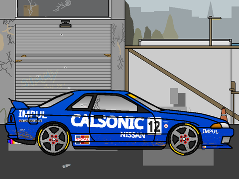 1989 Nissan Skyline GT-R BNR32 Calsonic