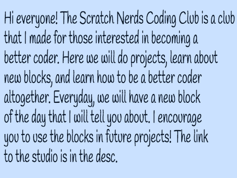 Nerds Coding Club
