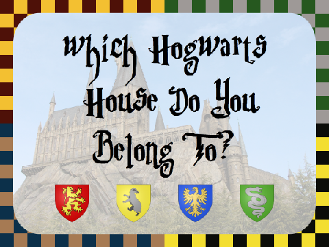 Hogwarts House Quiz - Starter Project remix