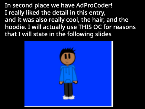 OC contest for 100 followers results!