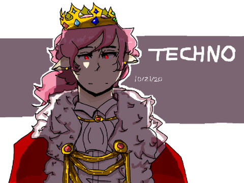 Technoblade fanart