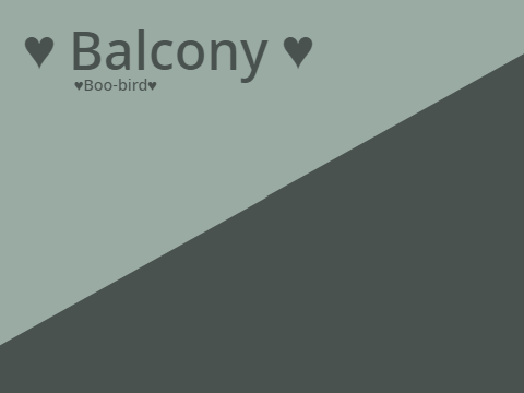 ♥️ Balcony ♥️