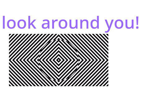 trippy illusion