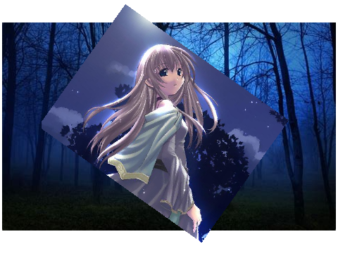 La fille mystérieuse...