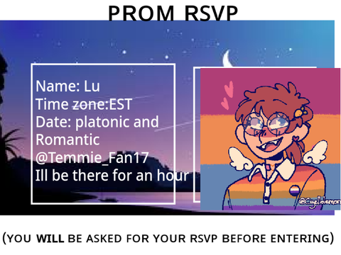 LGBTQ+ PROM RSVP CARD remix