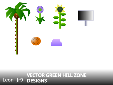 Vector Green Hill Zone Designs