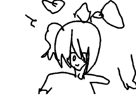 Drawing myself blind folded WARNING! FILLER