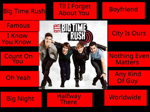 Big Time Rush Album Music!!