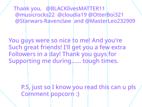 Shoutouts!
