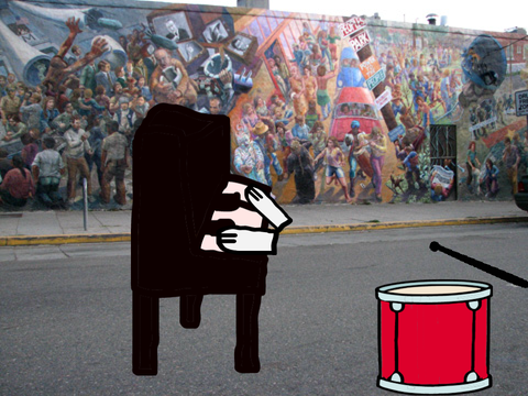 Invisible musicians |Moonlight Tavern by @Codyvic|