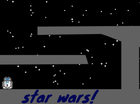 star wars: scrolling platformer