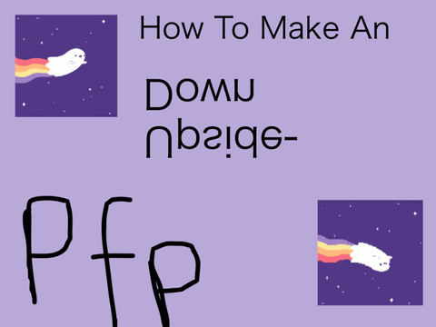 How to make an Upside-Down Profile Picture!