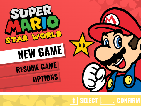 Super Mario: Star World (Unfinished)
