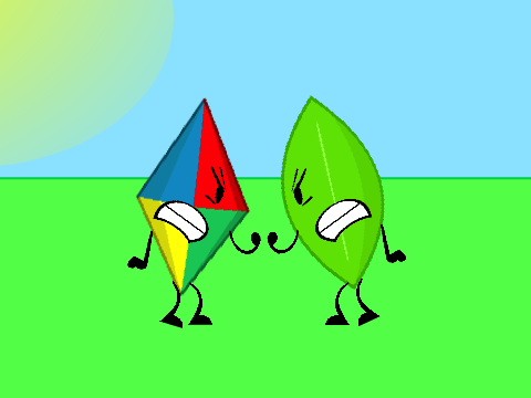 Kite and Leafy arguing