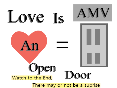 Love Is An Open Door AMV 