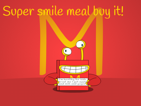 Super smile meal buy it! (Frunkel Mc-grunkel's burger bunk)