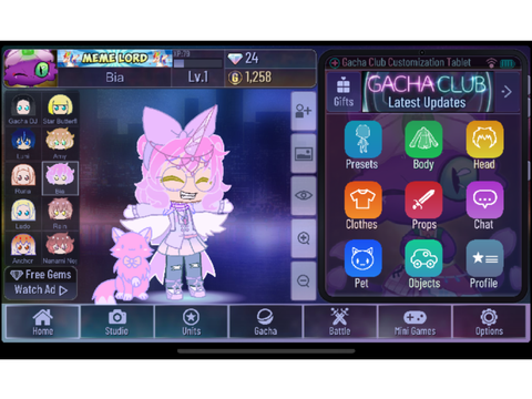 I Made Myself in Gacha Club!