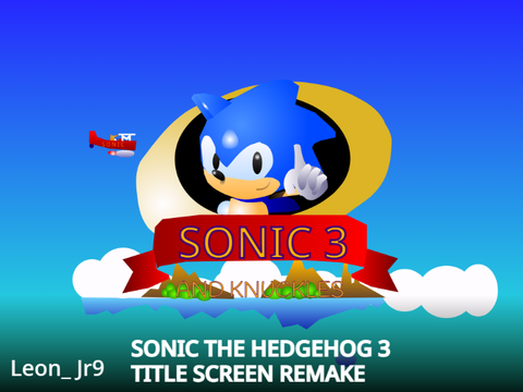 Vector Sonic The Hedgehog 3 Intro