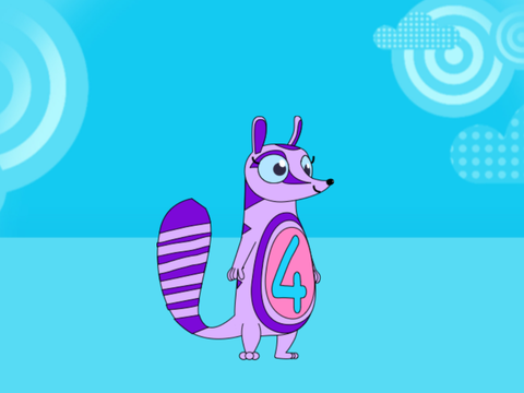 Numtums - 1 to 4 (Vector Look)