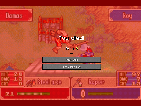 When you try to speedrun and die on the first level...
