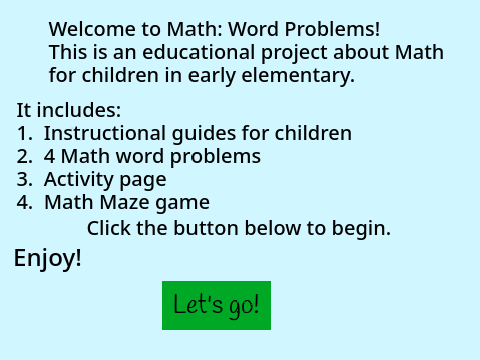 Math: Add, Subtract, Multiply, & Divide (Bonuses too)
